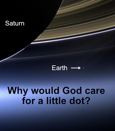 Earth from Saturn